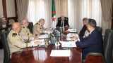 رئيس الجمهورية، القائد الأعلى للقوات المسلحة، وزير الدفاع الوطني، السيد عبد المجيد تبون