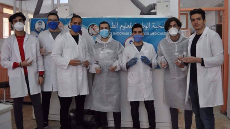 جمعية النخبة للعلوم الطبية تصنع هلاما معقّما