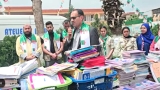 استرجاع 2.5 طن من الكتب والكراريس المستعملة