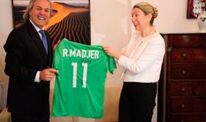 ماجر في ضيافة سفيرة النمسا