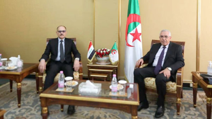 تبادل الخبرات في المجال القضائي بين الجزائر والعراق