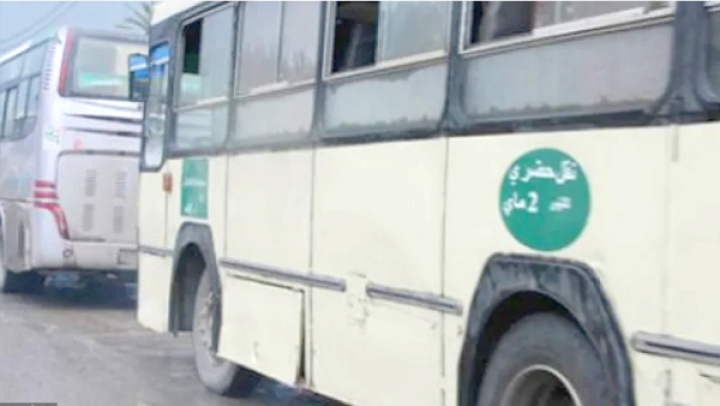 الشروع في سحب الحافلات القديمة لتجديد الحظيرة