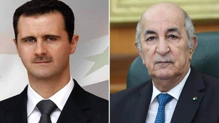 الرئيس تبون يؤكد استعداد الجزائر لمدّ يد العون لسوريا