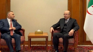الوزير الأول، السيد أيمن بن عبد الرحمان-سفير دولة فلسطين، السيد فايز أبو عيطة