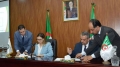 وزير التربية محمد صغير سعداوي - رئيسة السلطة العليا للشفافية والوقاية من الفساد ومكافحته، سليمة مسراتي
