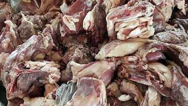 حجز قنطارين من اللحوم الفاسدة