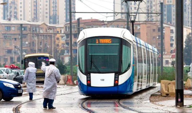 ترامواي الجزائر يعود إلى الخدمة العادية