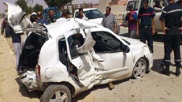 8 جرحى في حادثي مرور