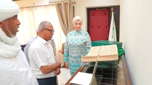 وزيرة الثقافة والفنون صورية مولوجي