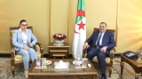 وزير العدل حافظ الأختام، لطفي بوجمعة - رئيسة السلطة العليا للشفافية والوقاية من الفساد ومكافحته، سليمة مسراتي