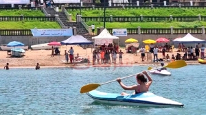 Tipaza hosts Beach Canoe Kayak event