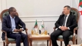 المدير العام للوكالة الجزائرية لترقية الاستثمار، عمر ركاش- الممثل الإقليمي لمنطقة المغرب العربي والساحل بالوكالة الدولية لضمان الاستثمار "ميغا"، التابعة لمجموعة البنك الدولي، شيخ تيديان دياني