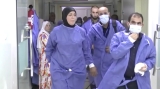 وزيرة الرقمنة تزور المصابين بمستشفى زميرلي
