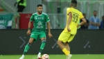 الدولي الجزائري رياض محرز، لاعب نادي الأهلي السعودي