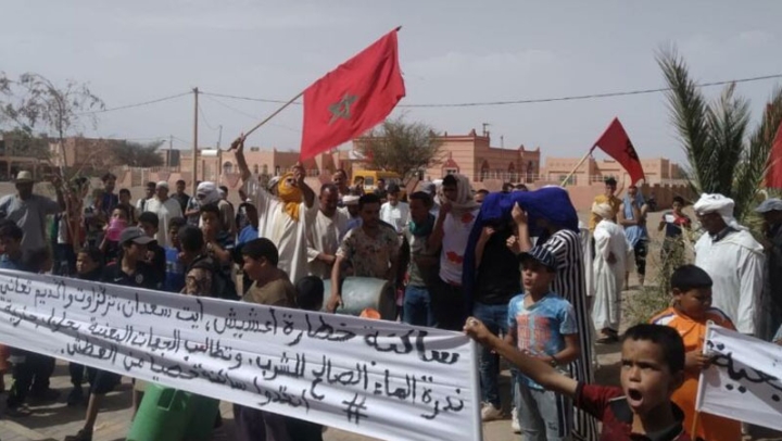 احتجاجات "العطش" تتواصل في المغرب