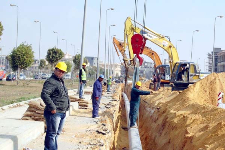 ربط الباردة بغاز المدينة