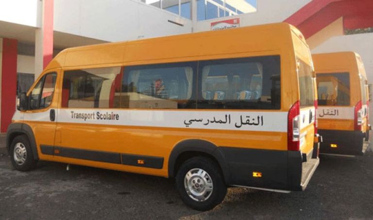 109 حافلات للتكفل بالنقل المدرسي