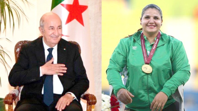ألف مبروك الذهب يا نسيمة.. جد فخورين بك