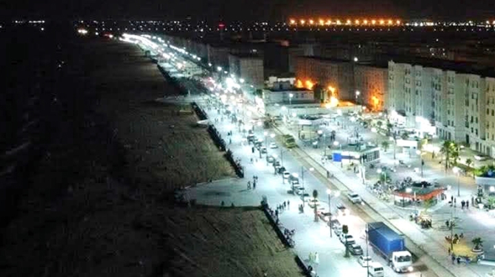 تعميم الإنارة بـ"كورنيش" عنابة