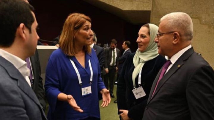 بوغالي يبحث سُبل التعاون مع رئيسة "البرلاسور"