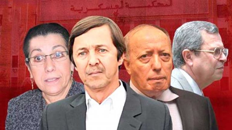 15 سنة سجنا للسعيد بوتفليقة، توفيق، طرطاق وحنون