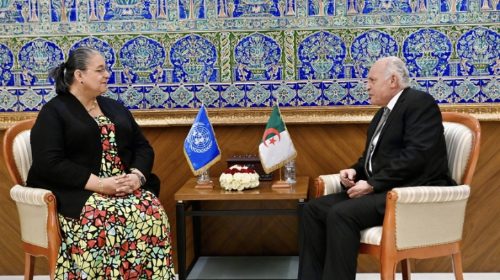 الجزائر تدعّم الجهود الأممية وترفض التدخّلات الأجنبية