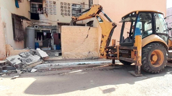 إزالة أكشاك ومحلات عشوائية تكشف تجاوزات خطيرة