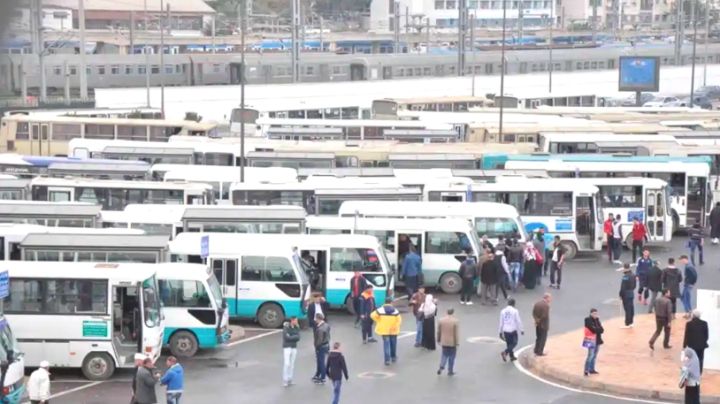 محطة "تافورة".. حركة نقل دون توقف نحو الأقطاب السكنية الجديدة