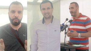 أسامة بالهادي- كمال بنور-حمزة ممثل وكالة "العناب"