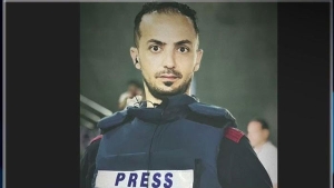  الصحفي الفلسطيني عماد أبو شاويش