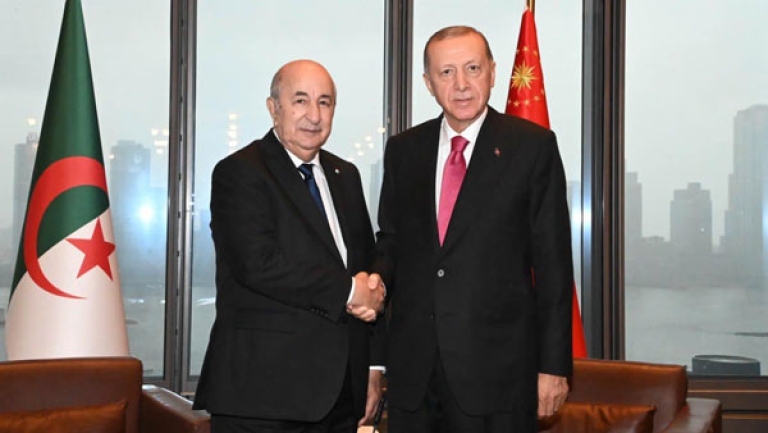 الرئيس تبون يستقبل اليوم نظيره التركي طيب أردوغان
