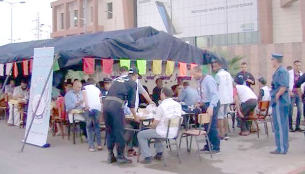 أمن تيزي وزو ينظم إفطارا جماعيا