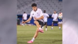لاعب المنتخب الوطني إبراهيم مازة