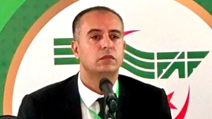 رئيس الاتحاد الجزائري لكرة القدم ، السيد وليد صادي