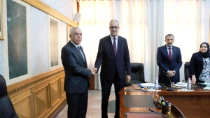 عبد الرشيد طبي، وزير العدل، حافظ الأختام