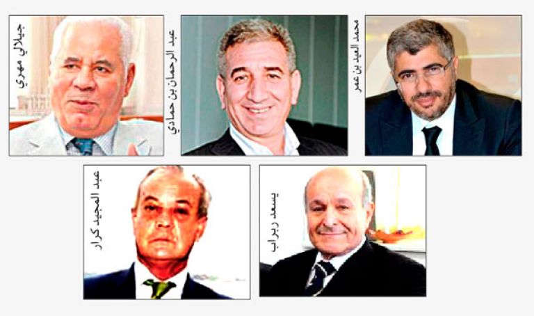 خمسة أكبر مقاولين جزائريين