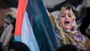 المناضلة الصحراوية، عضو الهيئة الصحراوية لمناهضة الاحتلال المغربي، مينة أبا علي