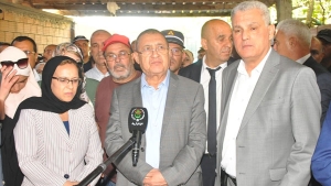 وزير الداخلية والجماعات المحلية والتهيئة العمرانية إبراهيم مراد - وزيرة التضامن الوطني والأسرة وقضايا المرأة، كوثر كريكو