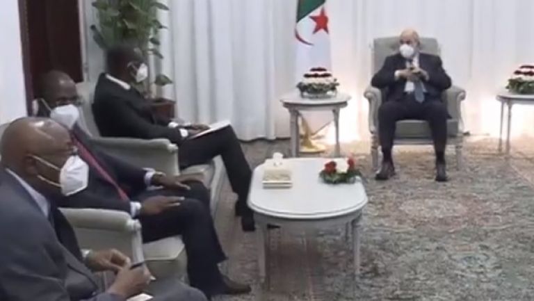 رئيس الجمهورية يستقبل وزير الخارجية المالي