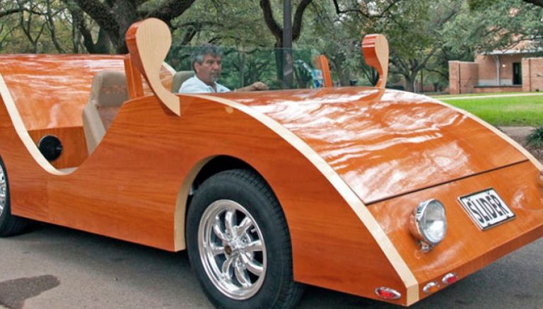 سيارة خشبية  فائقة السرعة!