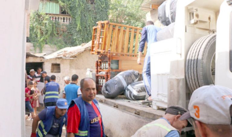 ترحيل 200 عائلة من عمارات "بن بولعيد"