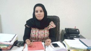 مديرة الديوان الوطني للأراضي الفلاحية لولاية الطارف، السيدة سمية خياري