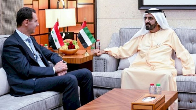 الرئيس السوري في زيارة رسمية إلى الإمارات العربية