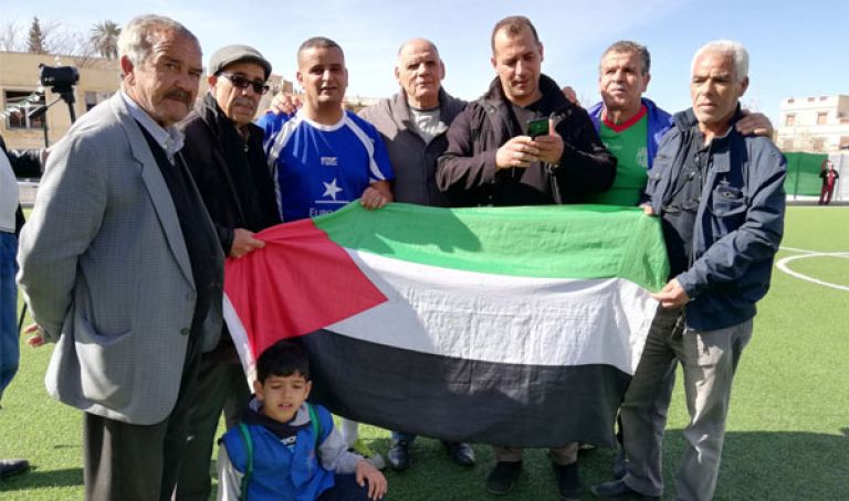 وهران تحتفي بالأشقاء قدماء لاعبي منتخب فلسطين