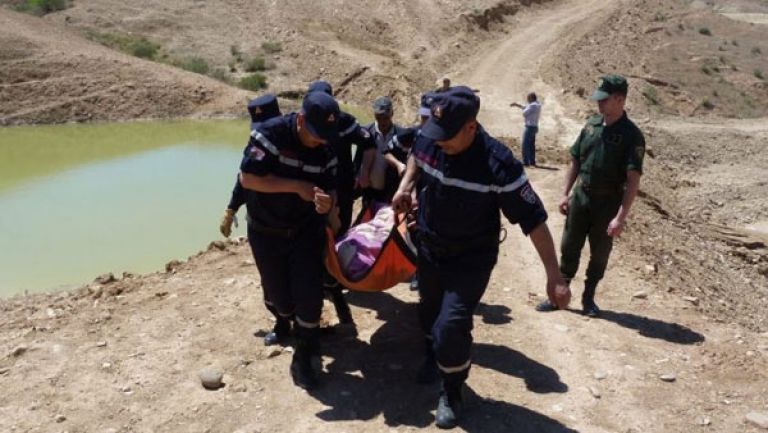 انتشال جثة غريق من بركة ببلدية مزلوق