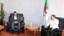 وزير الموارد المائية والأمن المائي كريم حسني- الأمين العام للاتحاد العام للعمال الجزائريين، سليم لباطشة