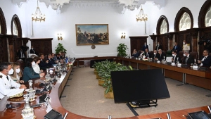 رئيس الجمهورية، السيد عبد المجيد تبون- الرئيس الفرنسي، السيد إيمانويل ماكرون