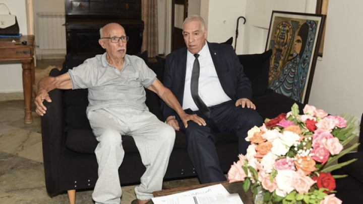 وزير المجاهدين يزور المجاهد رابح زراري