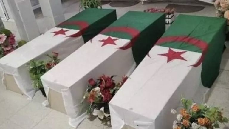 نقل جثامين الرعايا الجزائريين الثلاثة ضحايا العدوان المغربي