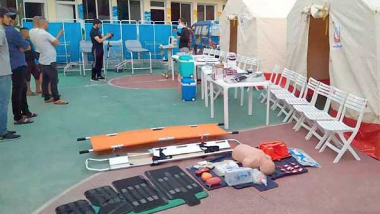 جمعية "نجدة" تنظم معرضا للوسائل الطبية